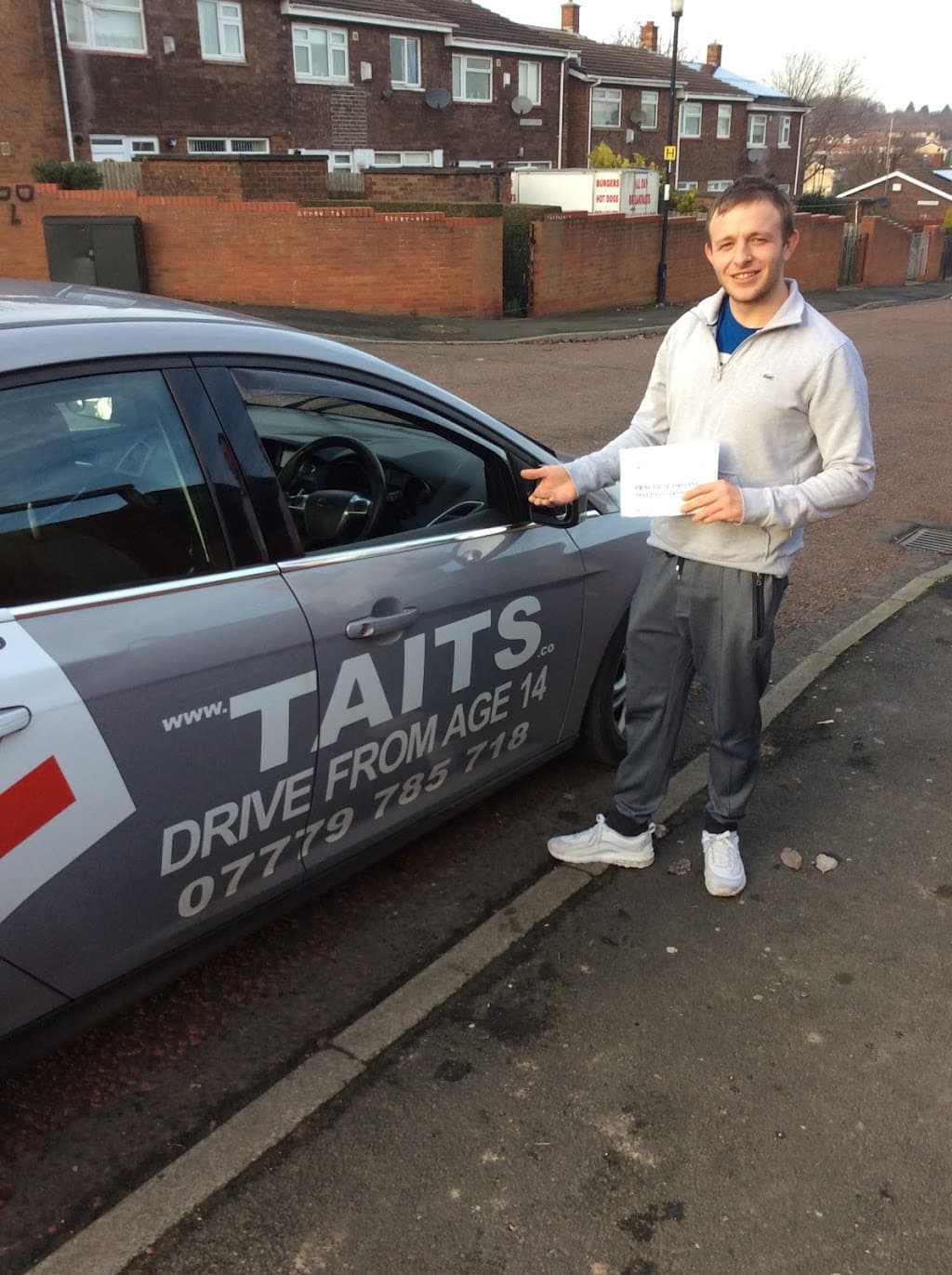 Taits School of motoring (Grade 'A' Instructor) 86.96 % Pass Rate