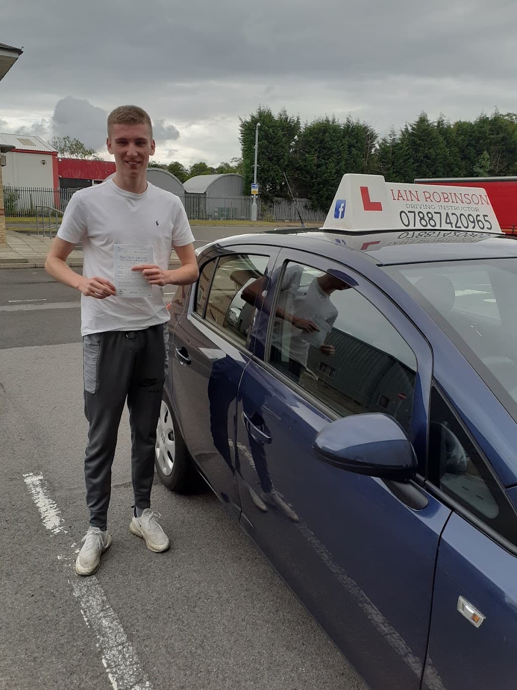 Iain Robinson driver training