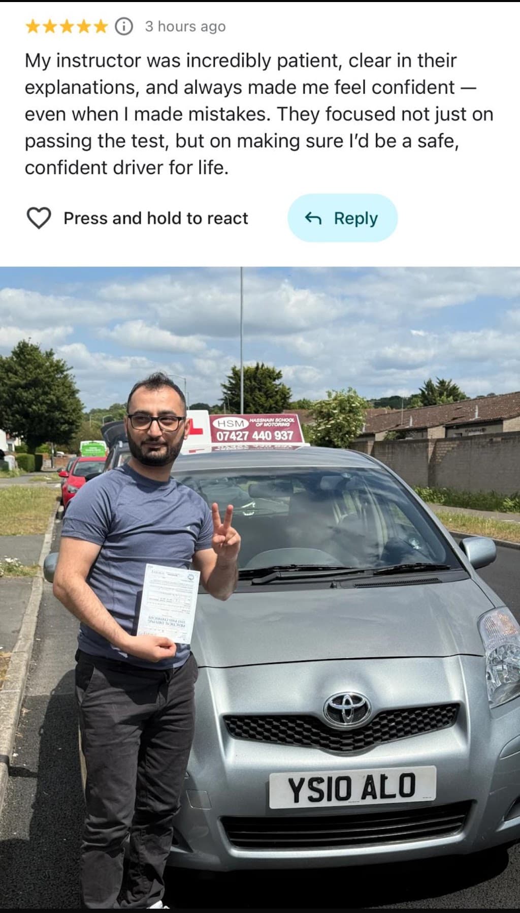 HSM Swindon Automatic Driving School
