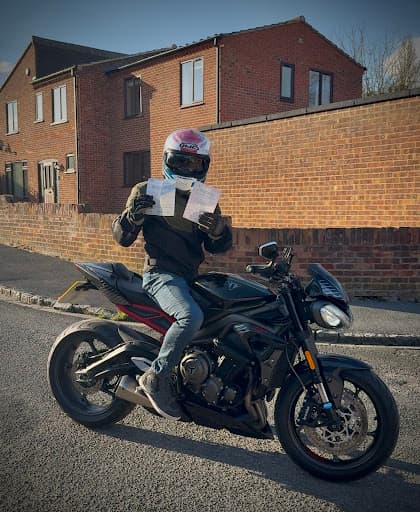 Lightning Motorcycle Training — Customer photo