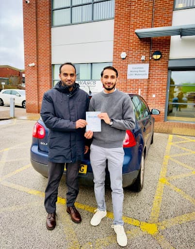 Waq’s Driving School | Driving Instructor Birmingham — Customer photo