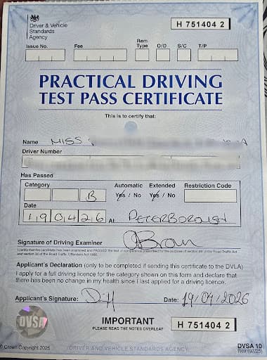 Drive With L Driving School — Customer photo