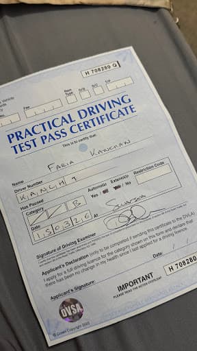 IHM Driving School — Customer photo