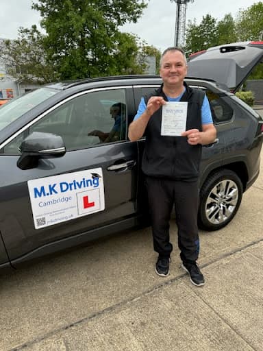 MK Driving Cambridge — Customer photo