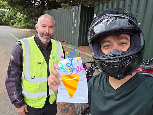 PRT Motorcycle Training — Customer photo