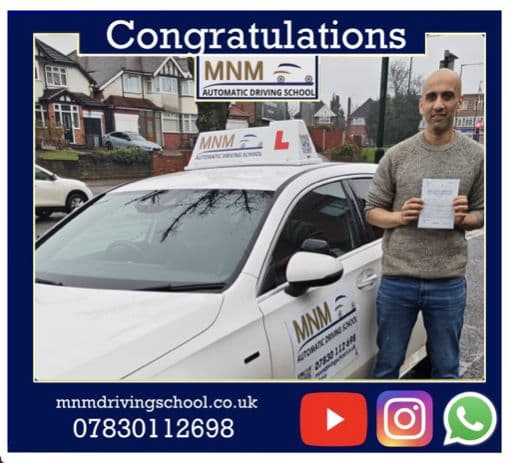 MNM Automatic Driving School - Kings Heath — Customer photo
