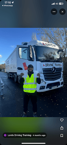 Lords Driving Training — Customer photo