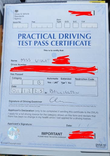 K A Driver Training (Glasgow) — Customer photo