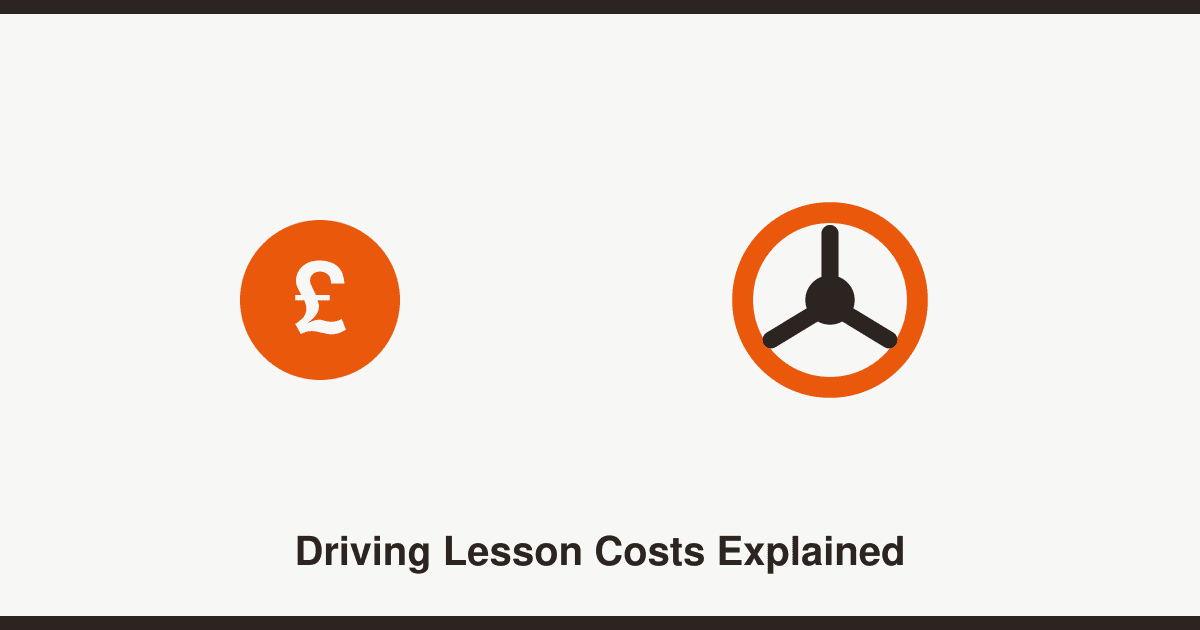 How much do driving lessons cost in the UK?