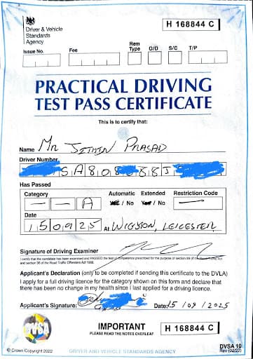 90-ONE Rider Education — Customer photo