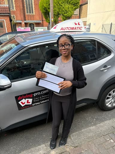 Driving-Pro Ltd. Driving lessons in Portsmouth, Gosport and surrounding areas — Customer photo