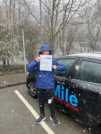 1st Mile Automatic Driving Tuition — Customer photo