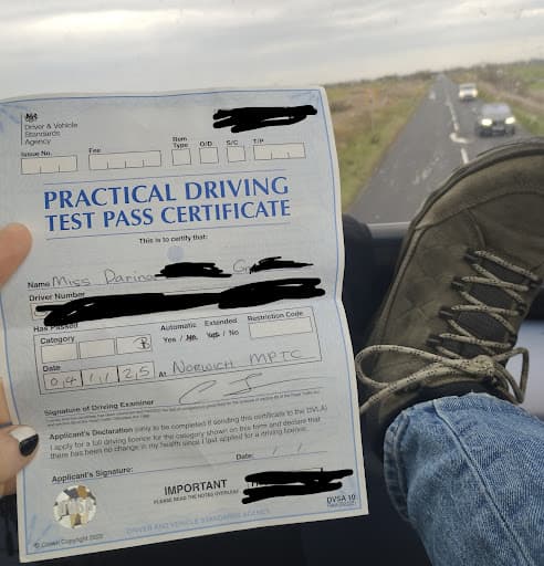 Chilled Driving Tuition Ltd — Customer photo