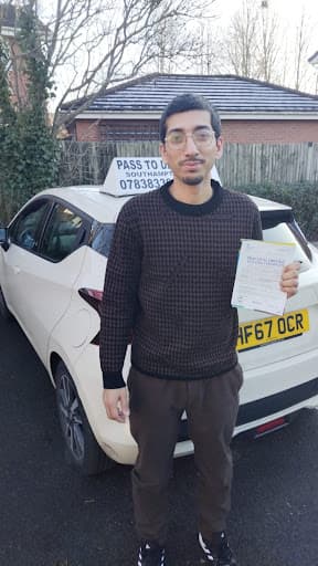 Pass to drive Southampton — Customer photo