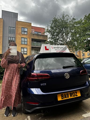 Lendrums Driving School Southampton Manual | Automatic Lessons — Customer photo